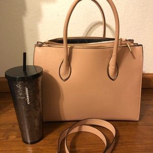 H&M Large Purse with Gold Accents